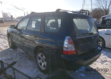 2006 Subaru Forester 2.5X из США, поврежденный, VIN JF1SG63676H757260